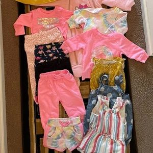 Bundle baby girls clothes ❤️